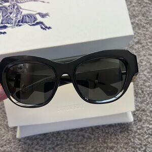 Burberry Black Cat-Eye Sunglasses